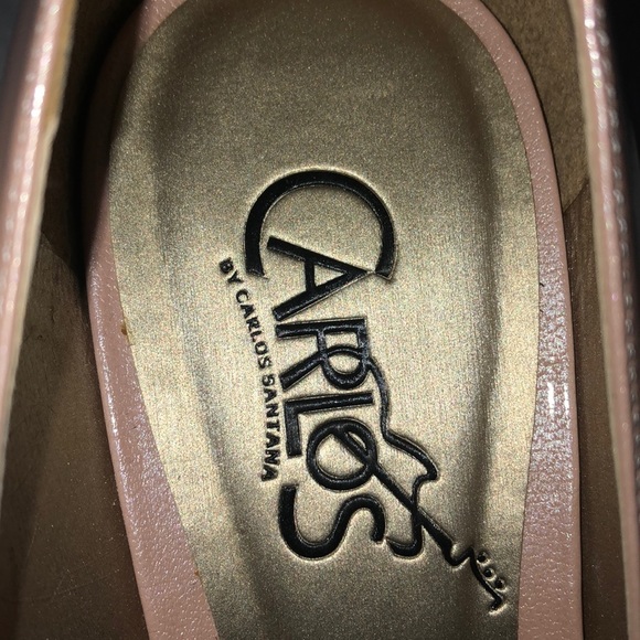 NEW! CARLOS ( Santana) Pink champagne Heels - Picture 7 of 8